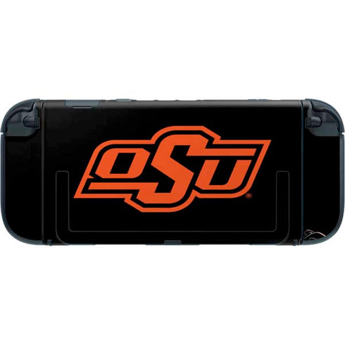 Oklahoma State University OSU on Black Nintendo Switch 2 (2025) with Joy-Con Skin